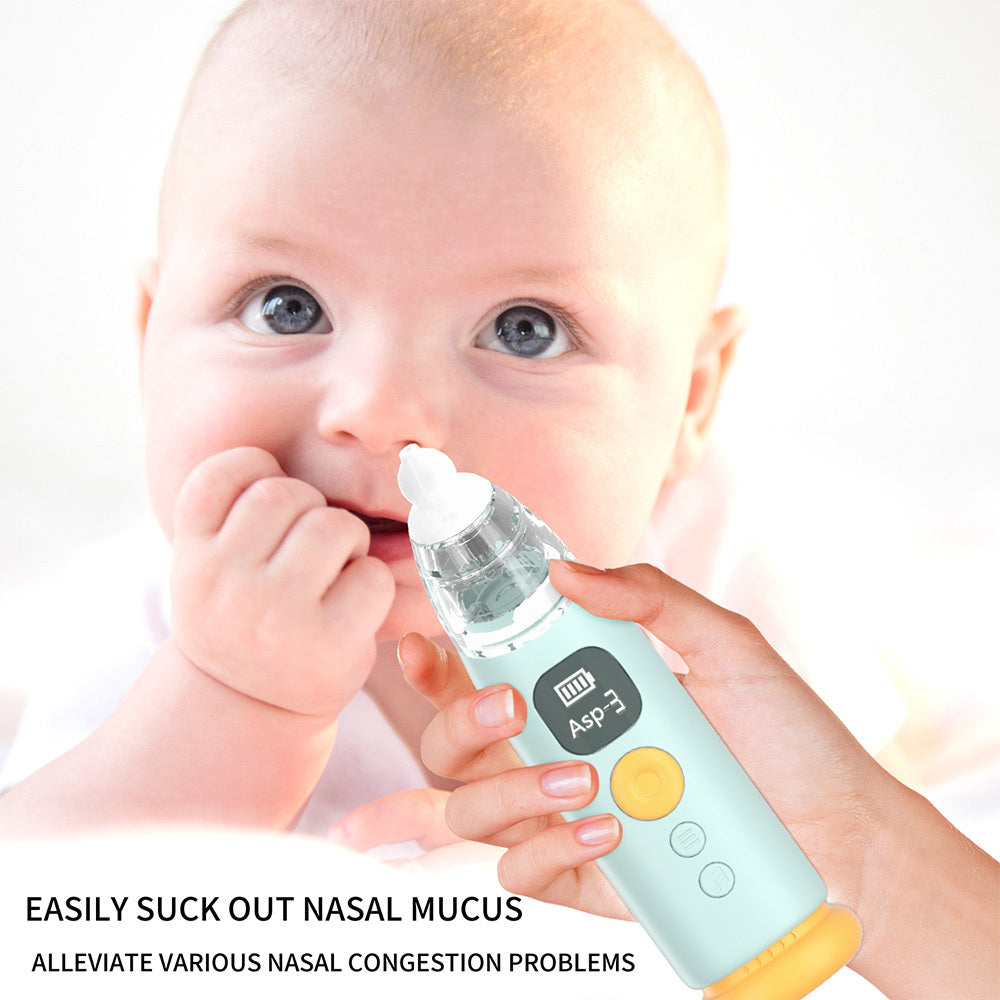 Electric Baby Nasal Aspirator Infants Nose Sucker